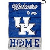 Kentucky Wildcats Welcome To Our Home Double Sided Garden Yard Flag