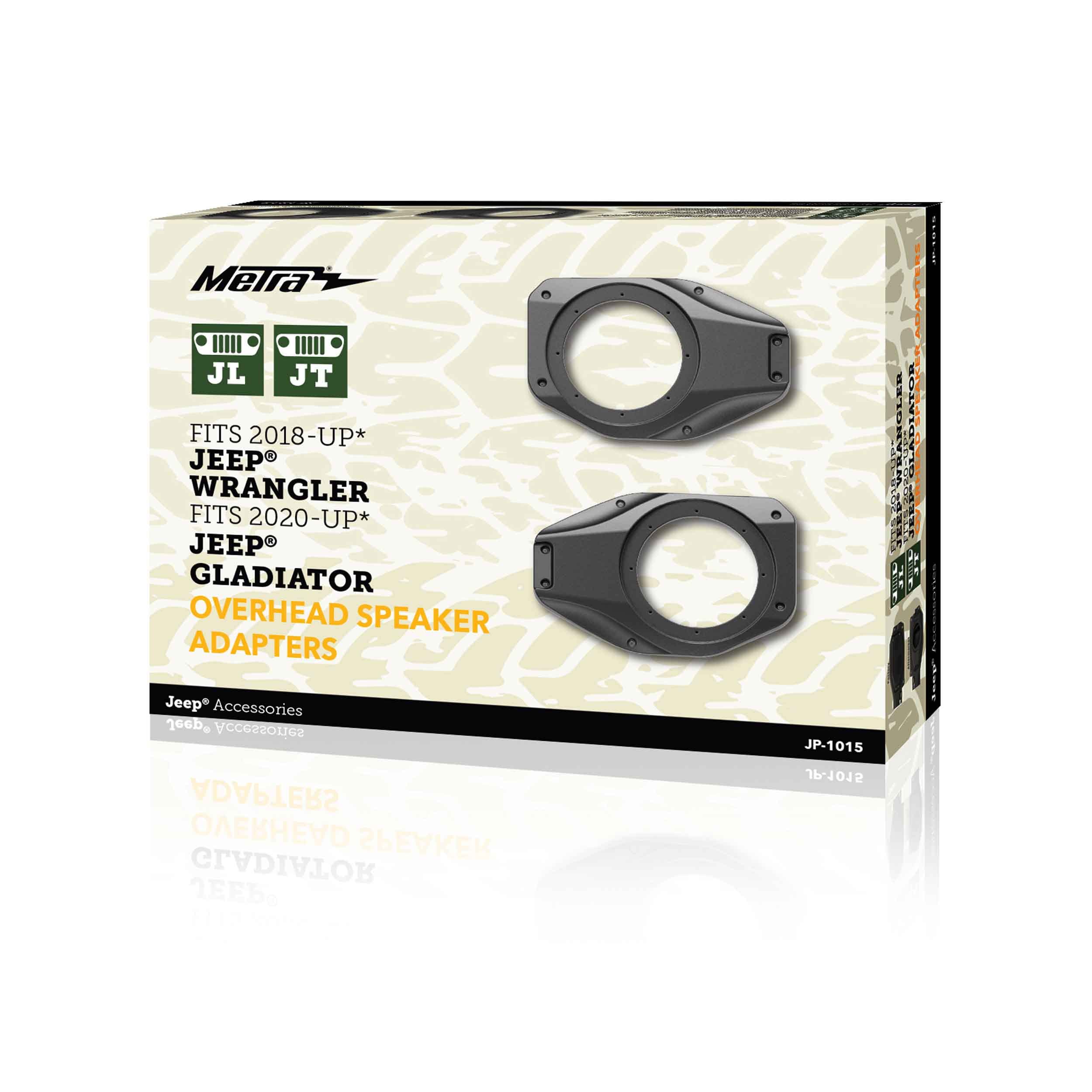 Metra JP1015 Soundbar Speaker Kits Wrangler 18-Up & Gladiator 20-Up