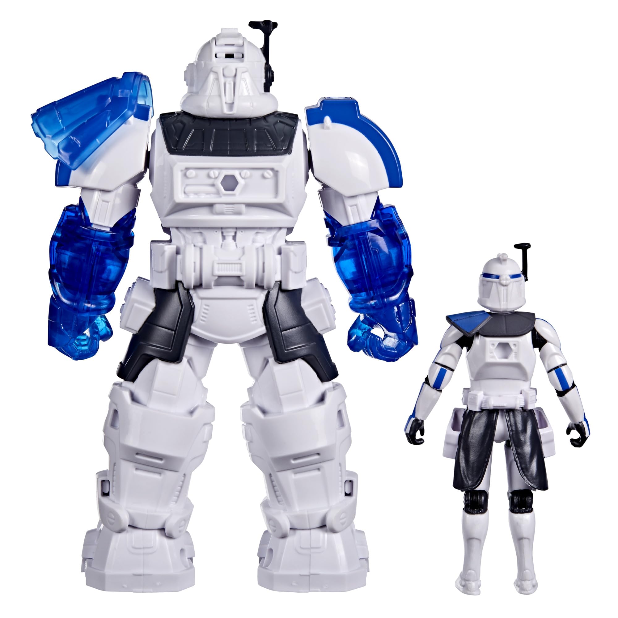 STAR WARS Epic World of Action Clone Captain Rex Mech Force Suit, 6.5-Inch Mech Suit & 4-Inch Action Figure, Toys for Boys & Girls, Christmas Stocking Stuffer Gifts, Ages 4+ (Amazon Exclusive)