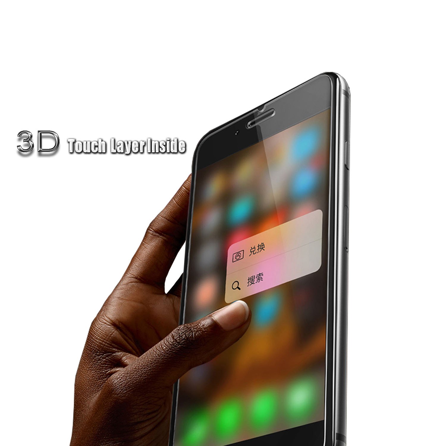 [3-PACK]iPhone 7 Plus Screen Protector,toobeeyoo Ultra Clear and Thin Tempered Glass with 9H Hardness Anti-Scratch,Fingerprint and Bubble Proof