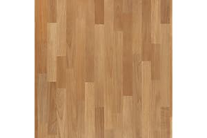 CHIHUT Faux Butcher Block Contact Paper 30"x236" Wide Wood Grain Countertop Contact Paper Waterproof Self Adhesive Removable Vinyl Film Decorative Shiplap Wood Wallpaper for Kitchen Wals Furniture