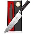 imarku Japanese Chef Knife - Sharp Kitchen Knife 8 Inch Chef's Knives HC Steel Paring Knife, Unique Gifts for Men and Women, 