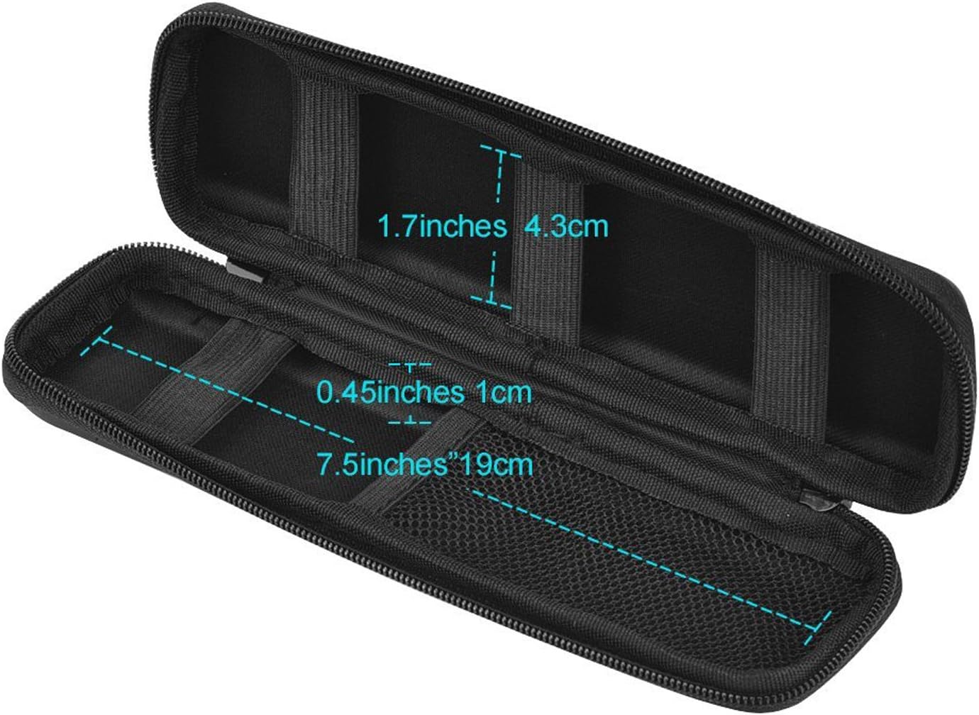 EVA Hard Pen Holder for Fountain Pen and Capacitive Nibs, Black - Image 3