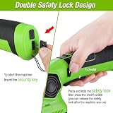 WORKPRO 2 in 1 Cordless Hedge Trimmer & Grass Shear 7.2V 2000mAh Battery view 6