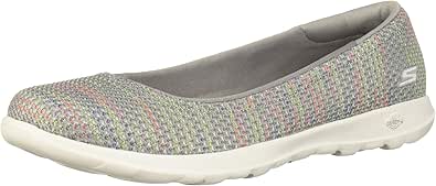 skechers go step lite knitted ballet flat