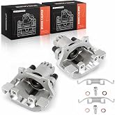 A-Premium Rear Disc Brake Caliper with Bracket | Compatible with BMW E39 Series 540i 1999-2003, 528i 1999-2000, 525i 2001-2002, Corrosion-resistant, Direct-fit