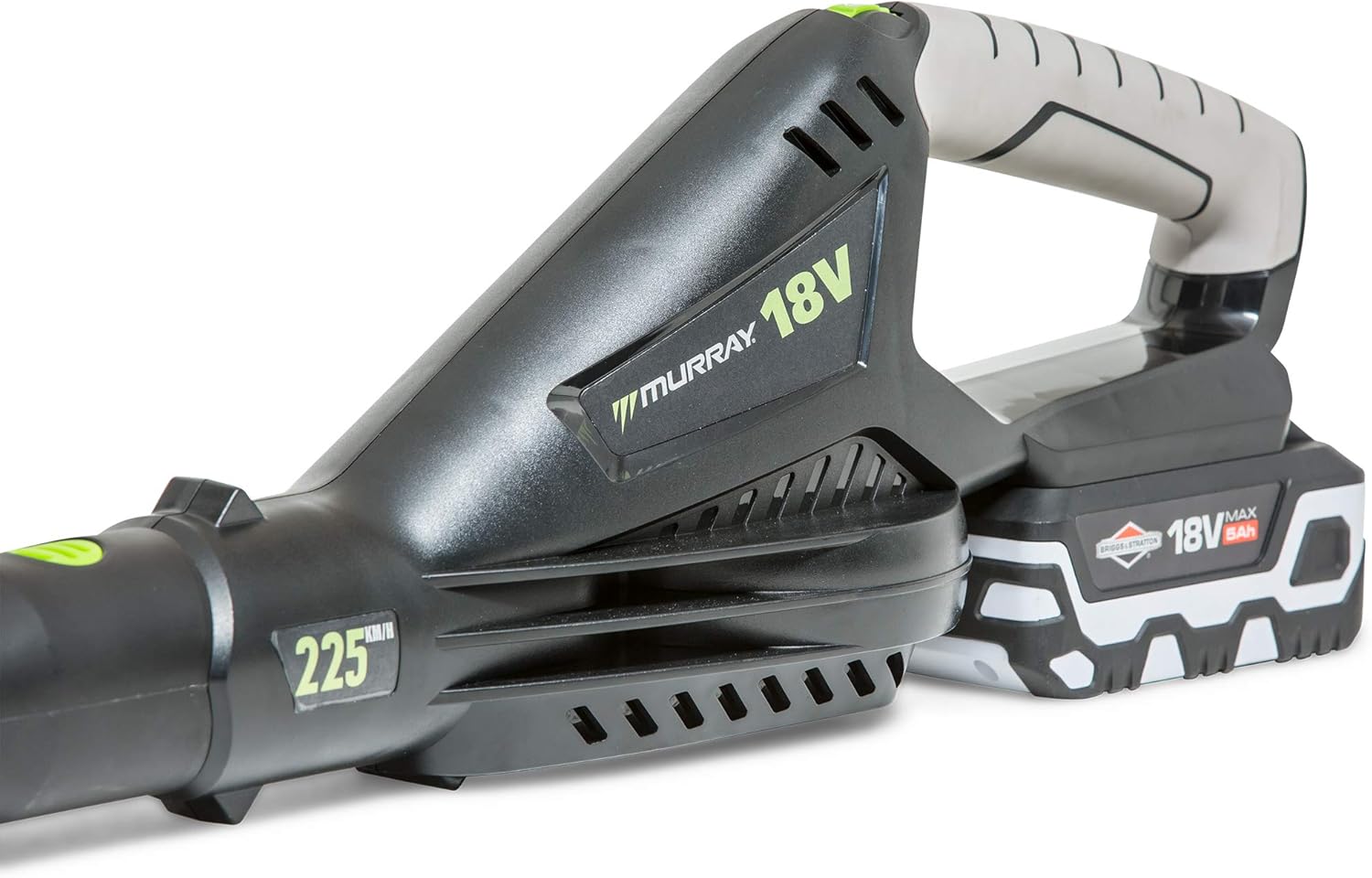Murray 18V Lithium-Ion Leaf Blower Kit IQ18LBK, Powered by Briggs & Stratton, Including 5Ah Battery and Charger - Image 5