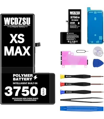 Yodoit Batteria sostitutiva ad alta capacità per iPhone XS (A1920, A2097, A2098, A2099, A2100) 4800 mAh Yodoit Batteria sostitutiva ad alta capacità per iPhone XS (A1920, A2097, A2098, A2099, A2100) 4800 mAh