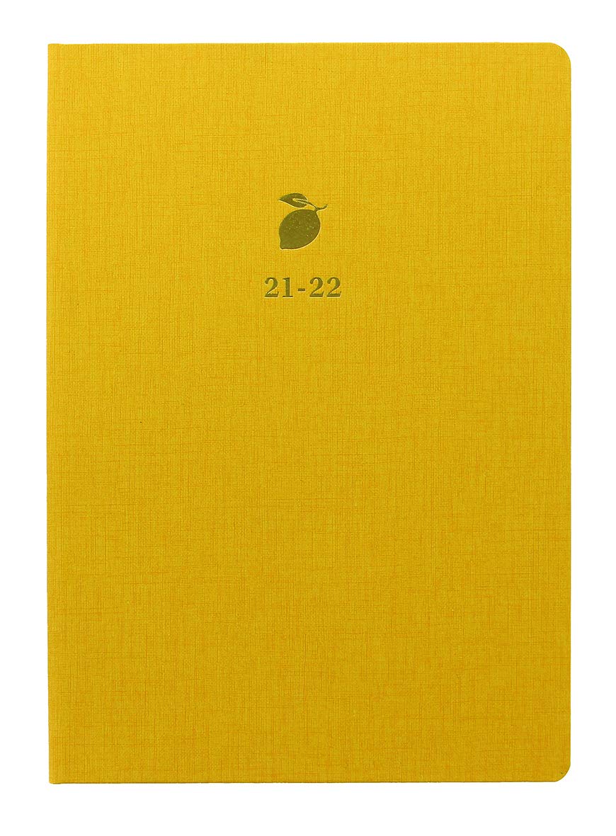LETTS Charms A5 Academic 21.22 Week to View Diary - Yellow