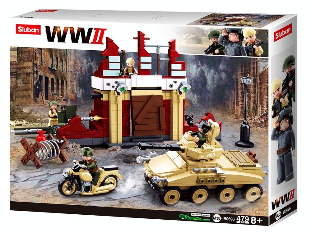 Sluban WWII - BATTLE OF STALINGRAD 479PCS, Green