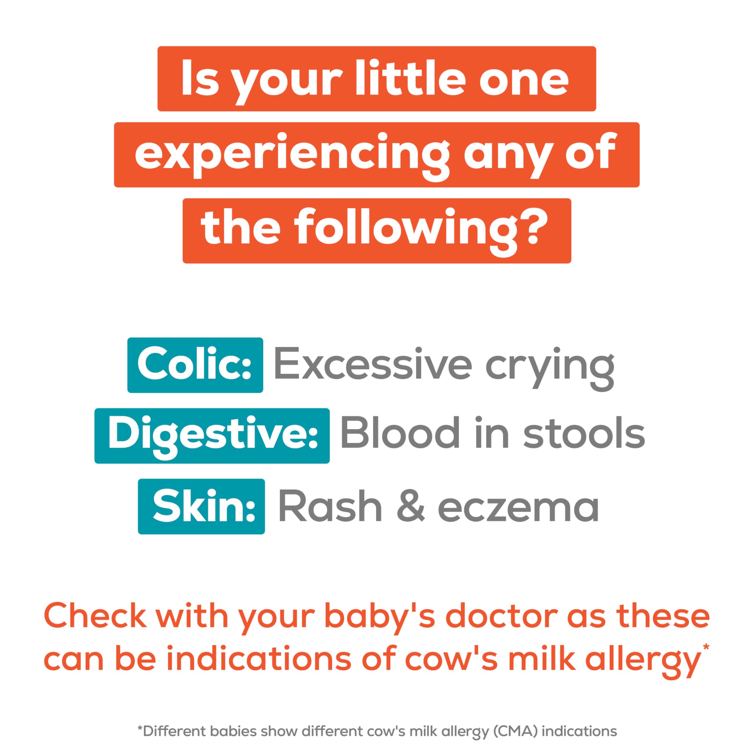 Enfamil Nutramigen Hypoallergenic Baby Formula with Iron, Lactose Free, Colic Relief from Cow's Milk Allergy Starts in 24 Hours, Brain Building DHA, Probiotic LGG for Immune Support, 27.8 Oz Can