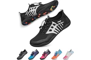 Tanamo Water Shoes for Women Men Quick Dry Swim Beach Barefoot River Aqua Shoes for Hiking Boating Camping Grounding Surfing