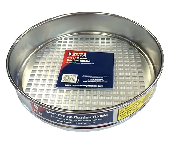 Spear & Jackson Rätsel Stahl Gestell Garten Riddle – Stahl