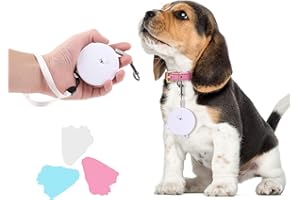 Retractable Dog Leash for Small and Medium Dogs up to 22lbs with 9.8ft Strong Nylon Tape, Hands Free, Portable and Lightweigh