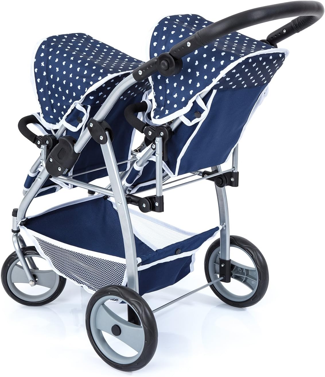 bayer twin tandem doll pram