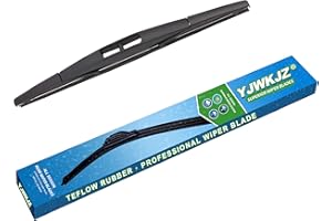 YJWKJZ 12 Inch Rear Wiper Blade Replacement for Sub-aru Impreza Crosstrek 2016-2022, Honda CRV 2017-2022, Nissan Armada 2005-2022, Pathfinder 2004-2012 and Jeep Wrangler 2018-2020 Back Wiper Blade