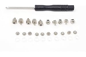 MICRO CONNECTORS M.2 SSD Mounting Screws Kit for Asus Motherboards (L02-M2S-KIT) - Silver