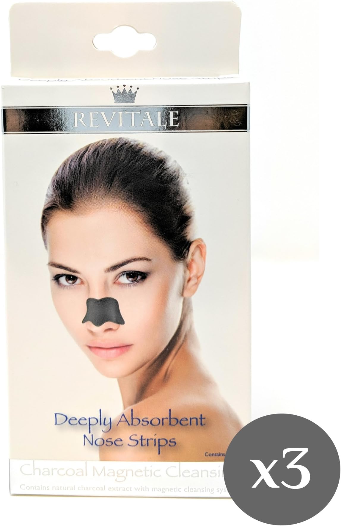 RevitaleMagnetic Charcoal Nose Strips (15 Strips)