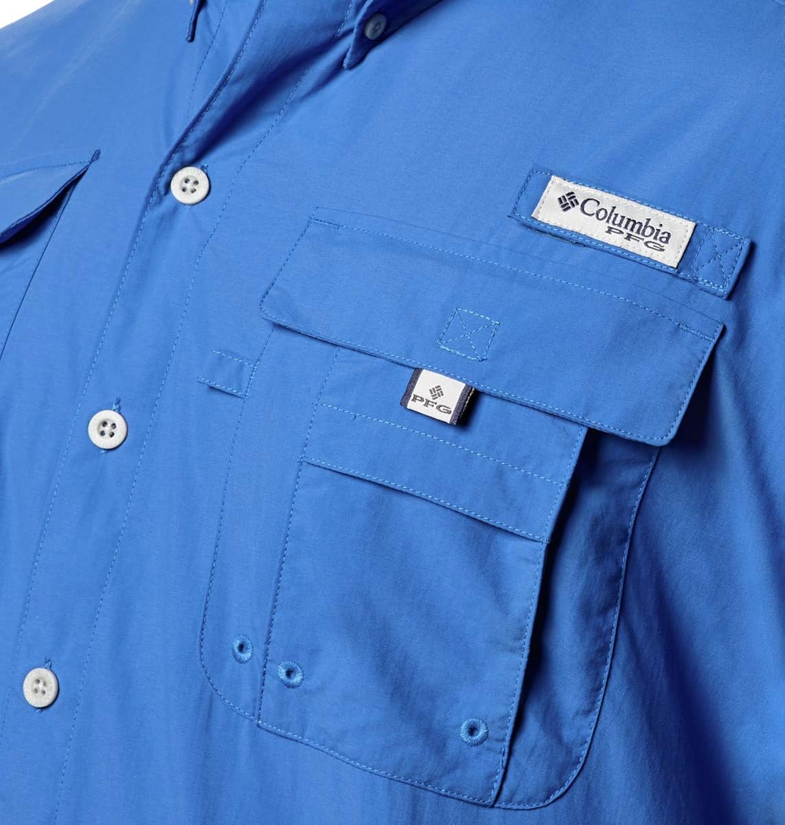 Columbia Mens PFG Bahama Ii Short Sleeve Shirt: Clothing