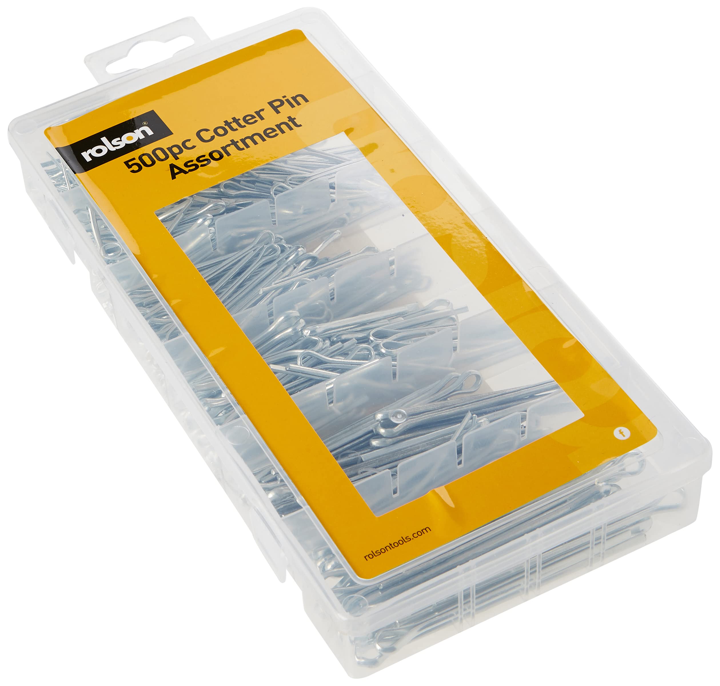 Rolson 61297 500 pc Cotter Pin Assortment