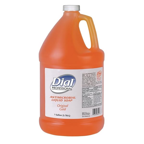 DIAL ANTIMICROBIAL LIQUID HAND SOAP ORIGINAL GOLD (CASE OF 4)