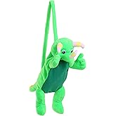 Fun Costumes Magic School Bus Liz Lizard Green Polyester Cartoon Purse