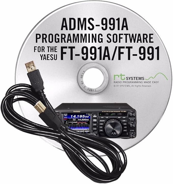 Amazon Com Rtsystems Programming Software W Rt 42 Usb A To Usb B Cable For Yaesu Ft 991a Hf Vhf Uhf Amateur Radio Gps Navigation