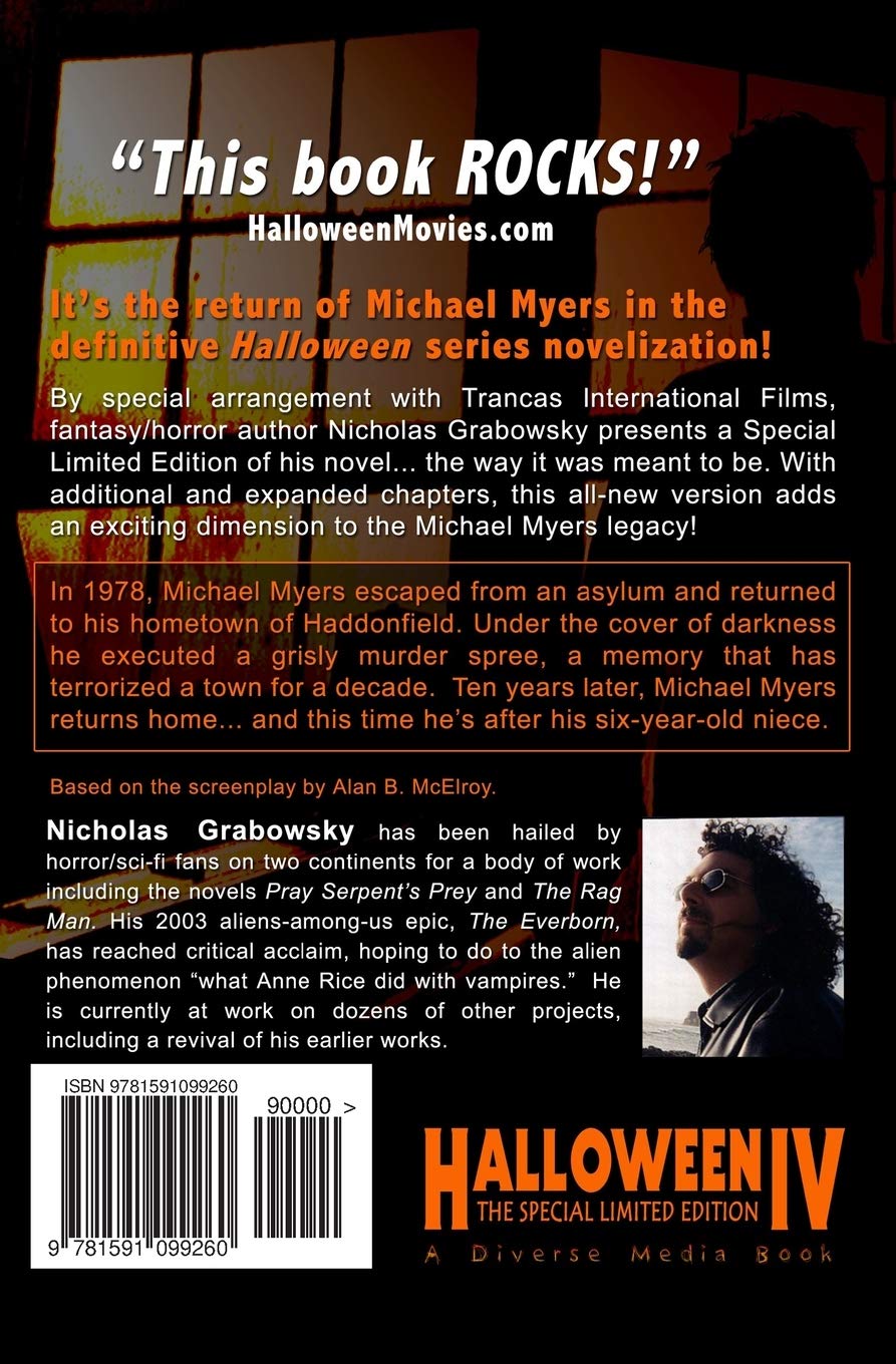 Halloween Iv The Special Limited Edition Grabowsky Nicholas 9781591099260 Amazon Com Books