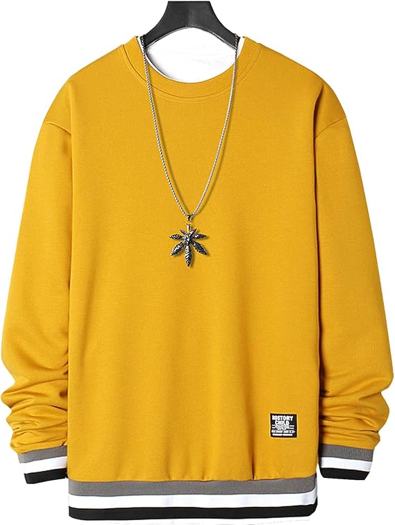 Amazon Veravantベラバント メンズパーカー秋服 おしゃれトレーナー 丸首メンズ 長袖 Tシャツ大きいサイズ 切り替え ゆったり ファッション トレーナー パーカー 通販