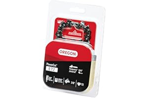 Oregon E72 20-Inch PowerCut Chainsaw Chain - Fits Husqvarna, Partner and More