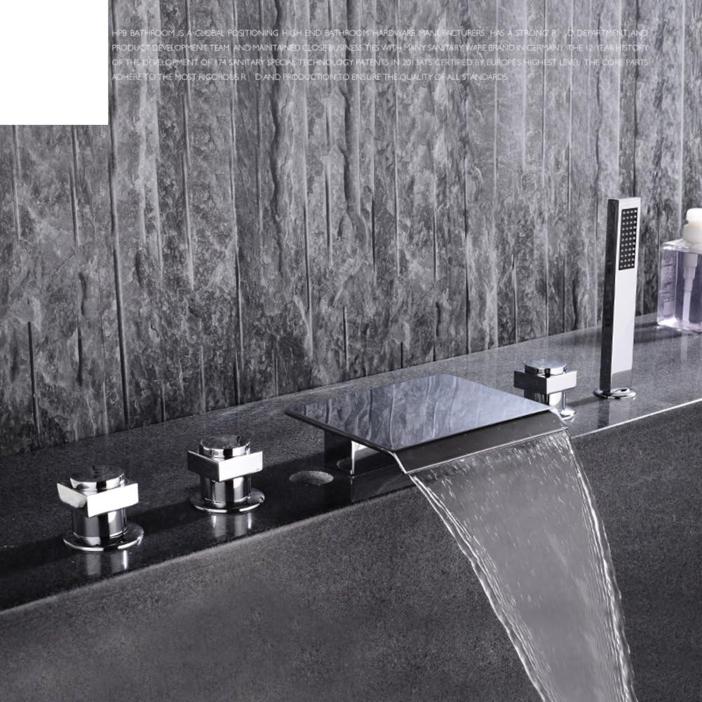 Brass Split Type Faucet Hot And Cold Edge Bathtub The Edge Of The