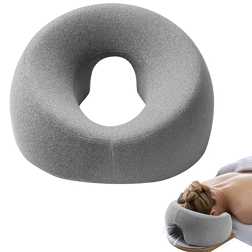 DabaTag Face Down Pillow Massage Headrest for Bed, Face Pillow for Stomach Sleeping, Face Cradle, Massage/BBL Pillow After Surgery Post Eye Surgery Recovery