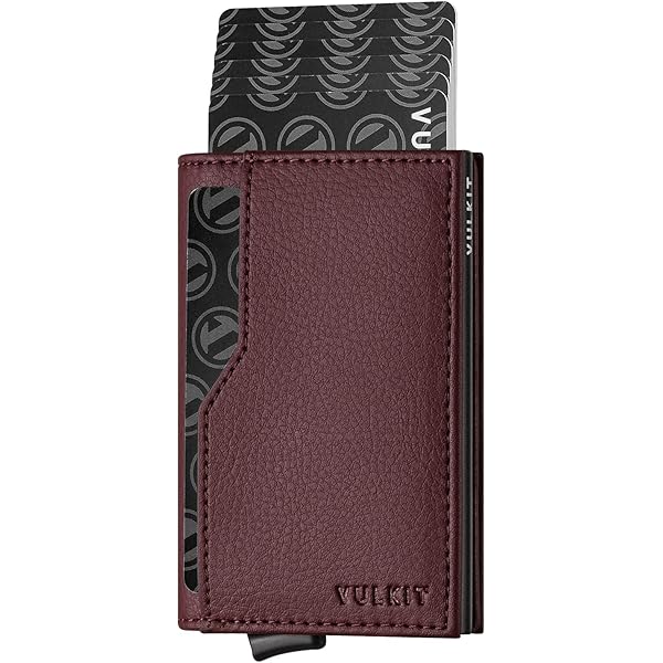 Amazon.com: VULKIT Card Holder Wallet with Coin Pocket Magnetic