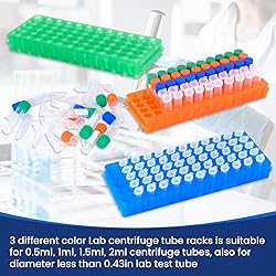 3 pcs microcentrifuge Tube Rack lab centrifuge Tube