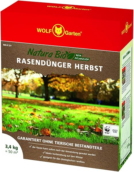 Wolf Garten Rasendunger Herbst Nr H 3 4 3852610 Amazon De Garten