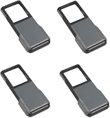 Carson Slide-Out Magnifier Acrylic Gray Pack of 4 5x Aspheric Lens view 1
