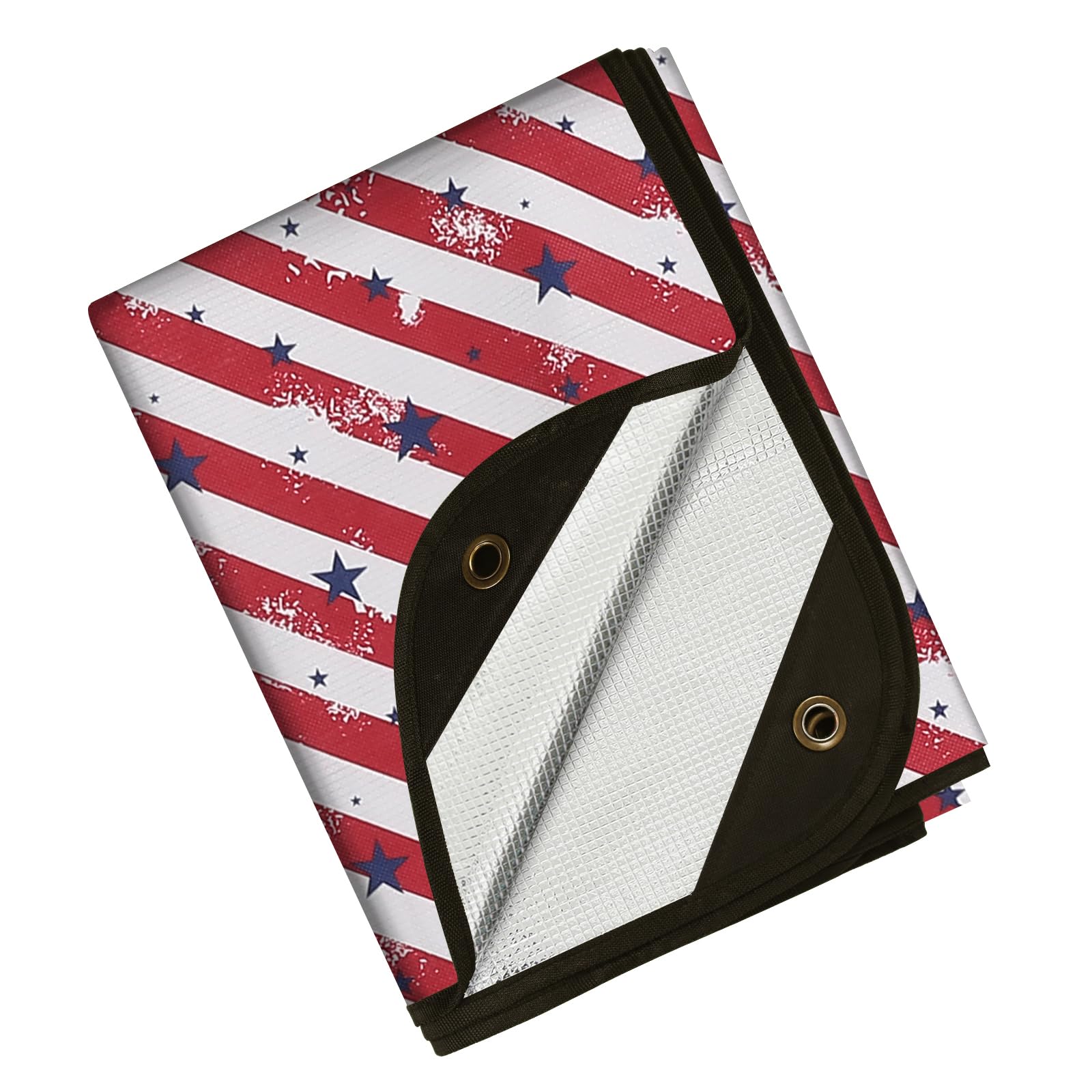 BESTHUNTINER Heavy Duty Survival Blanket -Multifunctional Insulated Tarp Thermal Blanket - 213cmx150cm Waterproof for Camping Hiking Reflective Emergency Blanket Survival Tarp