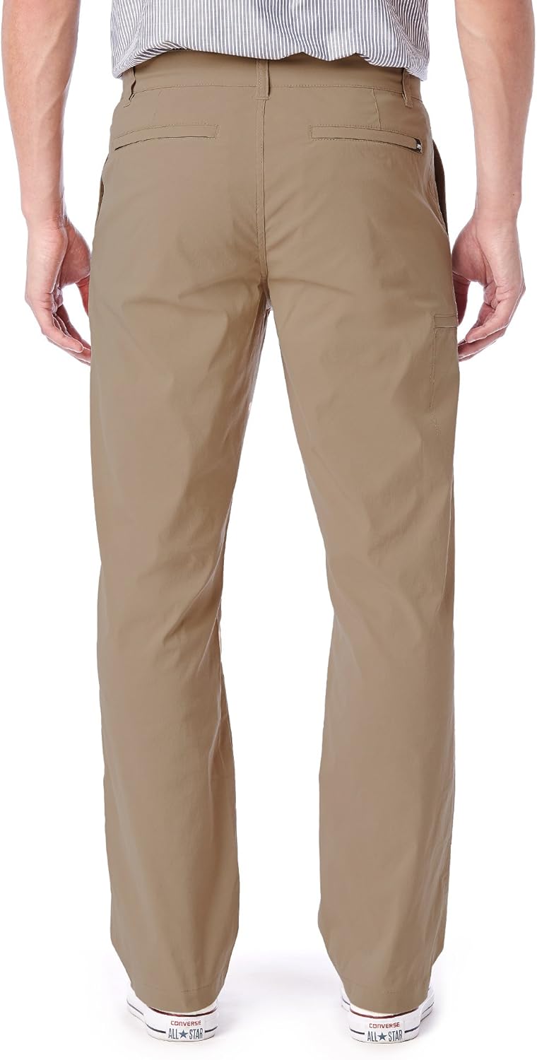 Unionbay Men's Rainier Lightweight Comfort Travel Tech Chino Pants: Clothing