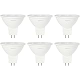 AmazonBasics 50 Watt Equivalent, Bright White, Dimmable, MR16 LED Light Bulb | 6-Pack