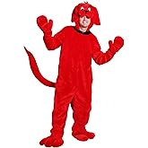 Adult Clifford the Big Red Dog Costume | Storybook Character Mascot | Library Classroom Reading Outfit