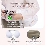 momcozy Nursing Pillow Starry Sky Ergonomic Breastfeeding Support 23.6x28x6.3 view 5