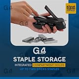 G4Gadget 5200 x 24/6 No 16 Staples 12mm 30 Sheet Capacity 5200/Box view 4