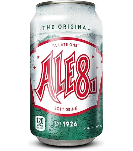 Amazon.com : Ale 8 One Ginger Ale Soda with a Caffeine Kick & Hint