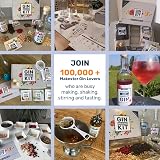 Makester Gin Making Kit Make Your Own Pink Raspberry Gin Craft Kit view 4