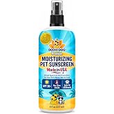 Bodhi Dog Sunscreen SPF 30+ Moisturizing Pet Sun Spray - Safe for Dogs, Cats &amp; Horses - Natural Protection for Skin, Coat, Nose, Ears - Made in USA (8 Fl Oz)