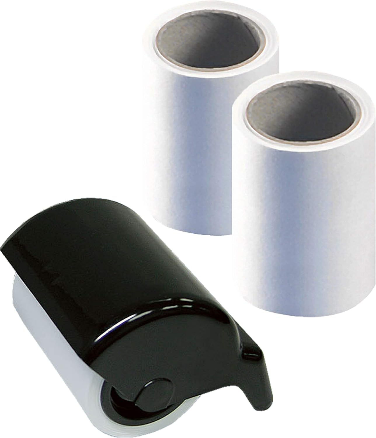 WEDO 80201 Set Extinguisher + 2 Rollers Black, Roll鰏cher + 2 rollen, Rollöscher + 2 Ersatzrollen