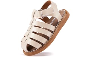 BMCiTYBM Baby Boy Girl Closed Toe Sandals Infant Summer First Walking Shoes Non-Slip Fisherman Sandals 6 9 12 18 24 Months