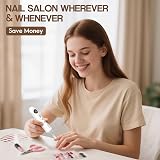 Eletorot Cordless Manicure Pedicure Set 9-Speed Nail Drill with Attachments view 4