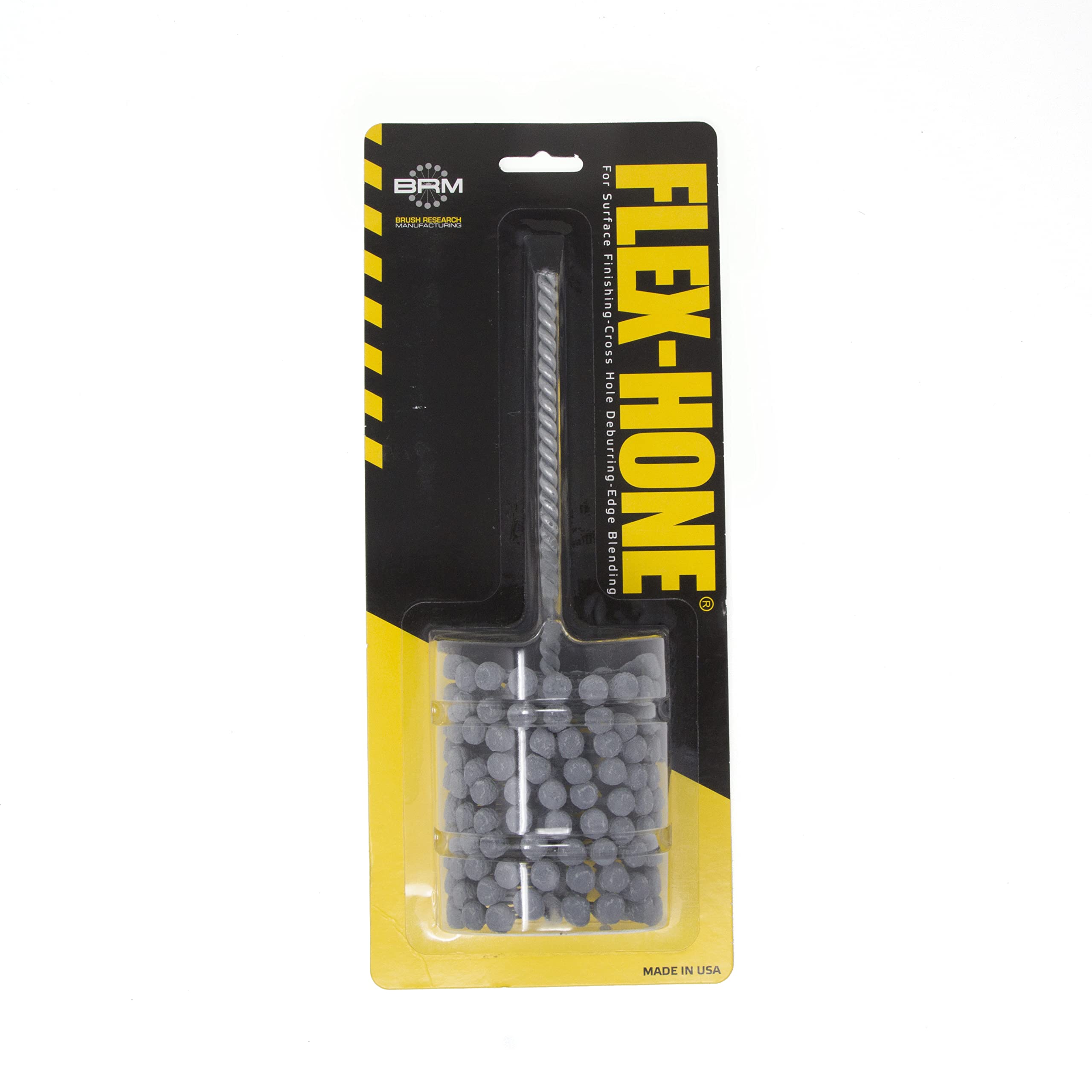 Brush Research BC218800 Flex-Hone®, 2-1/8″ (54mm) Diameter, 800 Grit, Silicon Carbide, for Mild Steel, Stainless Steel, Cast Iron and Softer Ferrous Materials