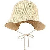 Felite Fnn Wide Brim Sun UV Protection Straw Woven Sunhat Sun Hat Fisherman's Hat